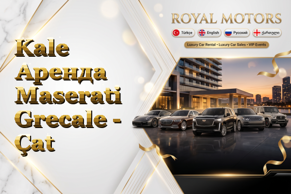 Kale Аренда Maserati Grecale - Çat