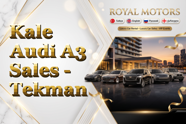 Kale Audi A3 Sales - Tekman