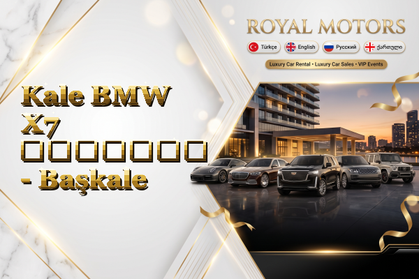 Kale BMW X7 გაყიდვა - Başkale