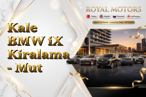 Kale BMW iX Kiralama - Mut