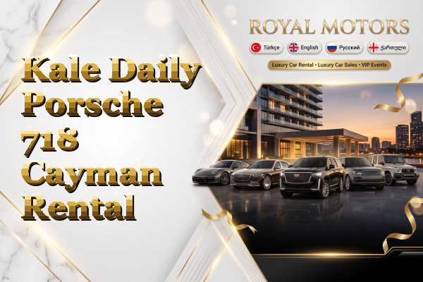 Kale Daily Porsche 718 Cayman Rental