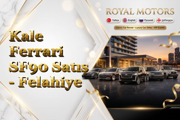 Kale Ferrari SF90 Satış - Felahiye