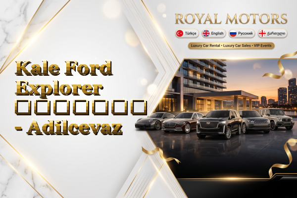 Kale Ford Explorer გაყიდვა - Adilcevaz