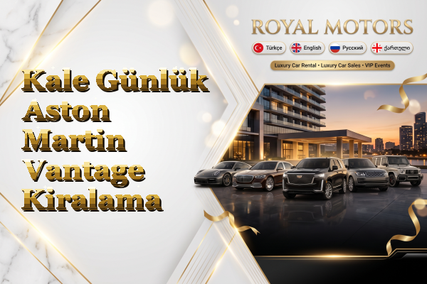Kale Günlük Aston Martin Vantage Kiralama