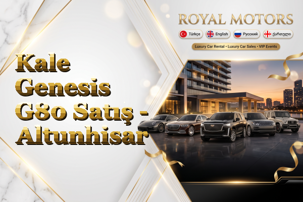 Kale Genesis G80 Satış - Altunhisar