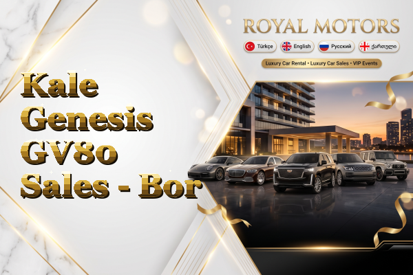 Kale Genesis GV80 Sales - Bor