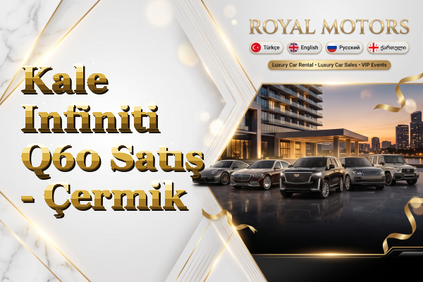 Kale Infiniti Q60 Satış - Çermik