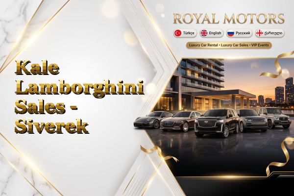 Kale Lamborghini Sales - Siverek