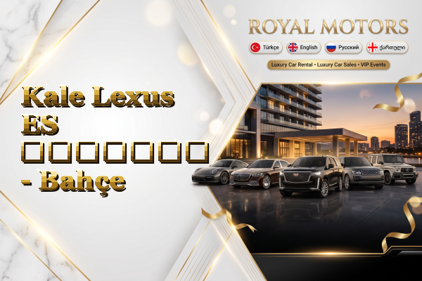Kale Lexus ES გაყიდვა - Bahçe