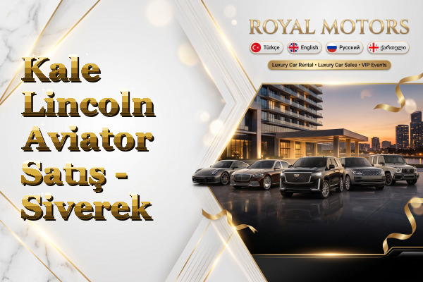 Kale Lincoln Aviator Satış - Siverek