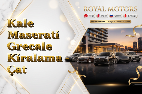 Kale Maserati Grecale Kiralama - Çat