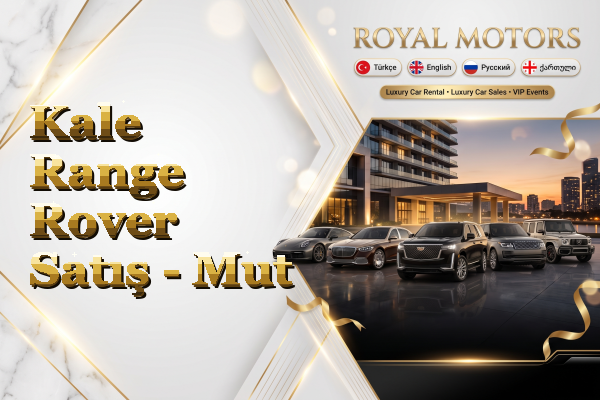 Kale Range Rover Satış - Mut