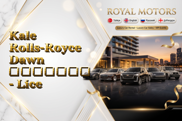 Kale Rolls-Royce Dawn გაყიდვა - Lice