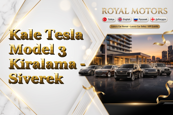 Kale Tesla Model 3 Kiralama - Siverek