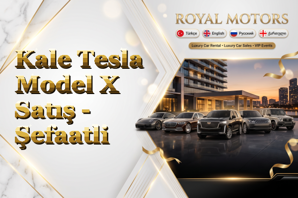 Kale Tesla Model X Satış - Şefaatli