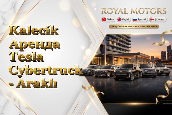 Kalecik Аренда Tesla Cybertruck - Araklı