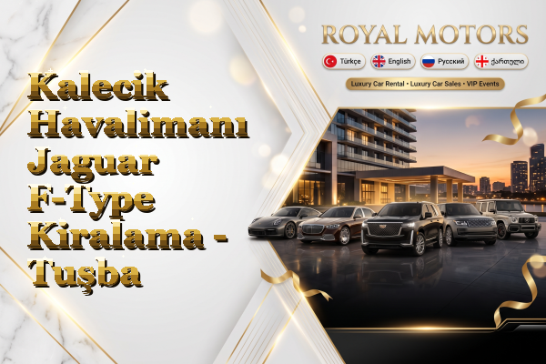 Kalecik Havalimanı Jaguar F-Type Kiralama - Tuşba