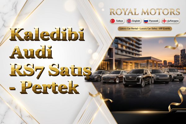 Kaledibi Audi RS7 Satış - Pertek