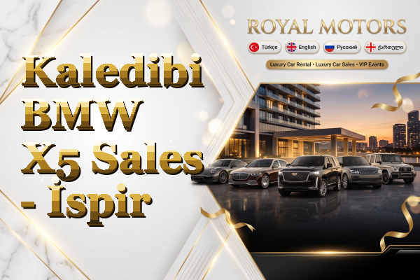 Kaledibi BMW X5 Sales - İspir