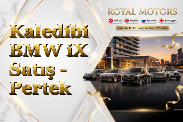 Kaledibi BMW iX Satış - Pertek