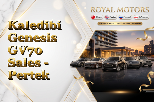 Kaledibi Genesis GV70 Sales - Pertek