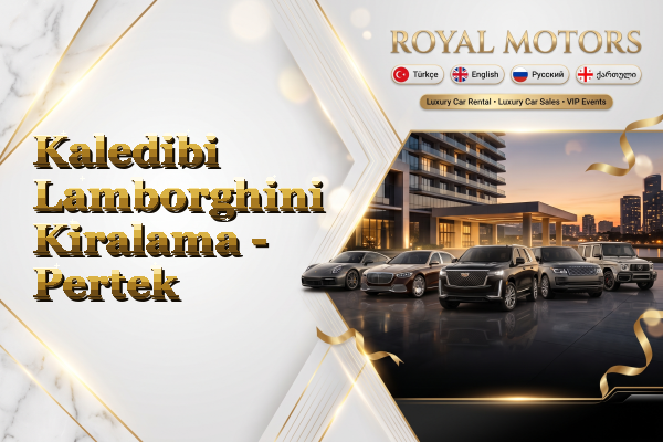 Kaledibi Lamborghini Kiralama - Pertek