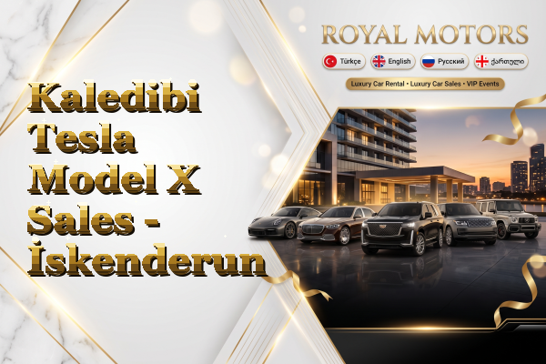 Kaledibi Tesla Model X Sales - İskenderun