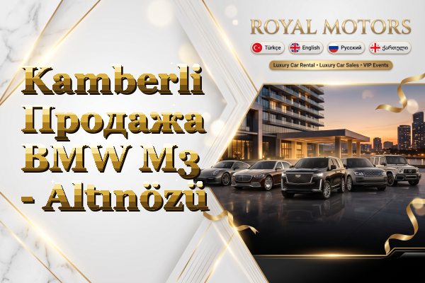 Kamberli Продажа BMW M3 - Altınözü