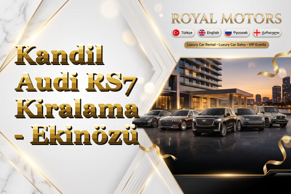 Kandil Audi RS7 Kiralama - Ekinözü