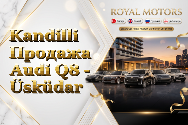 Kandilli Продажа Audi Q8 - Üsküdar