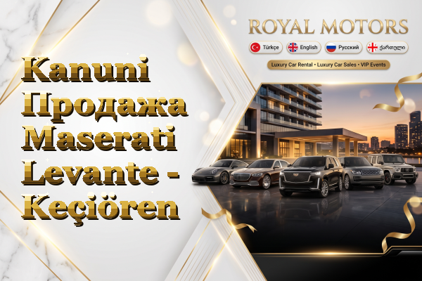 Kanuni Продажа Maserati Levante - Keçiören