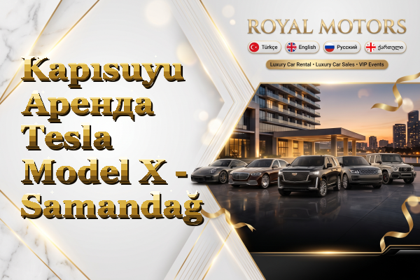Kapısuyu Аренда Tesla Model X - Samandağ