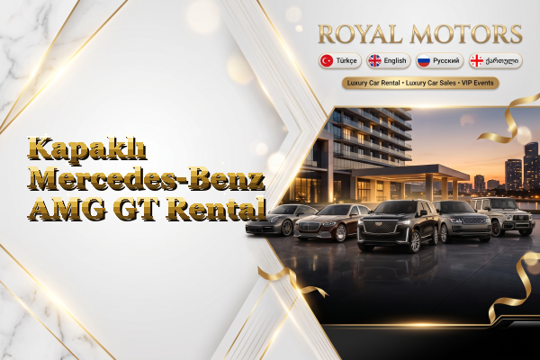 Kapaklı Mercedes-Benz AMG GT Rental