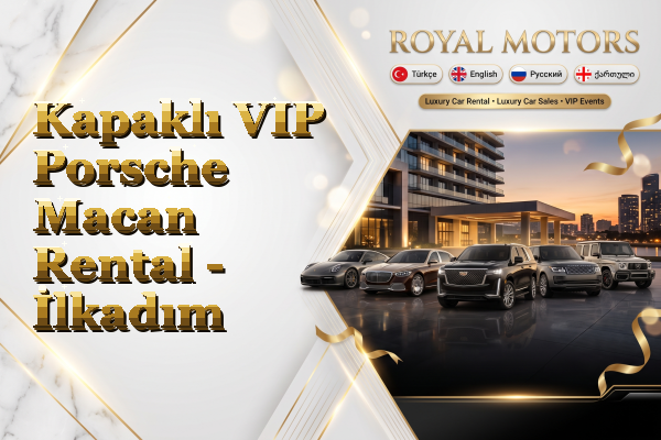 Kapaklı VIP Porsche Macan Rental - İlkadım