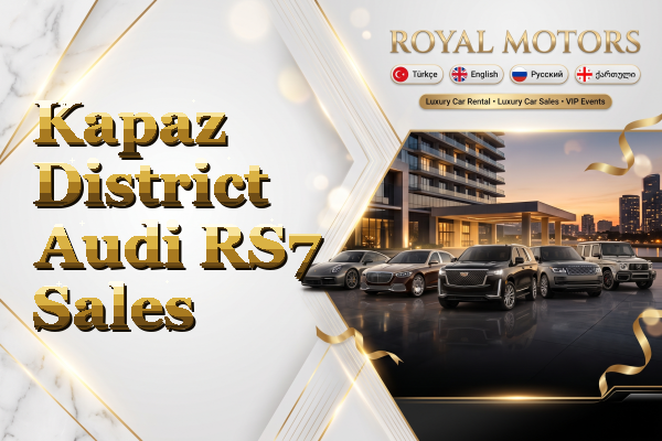 Kapaz District Audi RS7 Sales