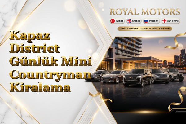 Kapaz District Günlük Mini Countryman Kiralama