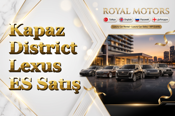 Kapaz District Lexus ES Satış
