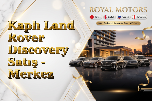 Kaplı Land Rover Discovery Satış - Merkez