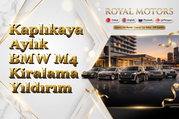Kaplıkaya Aylık BMW M4 Kiralama - Yıldırım