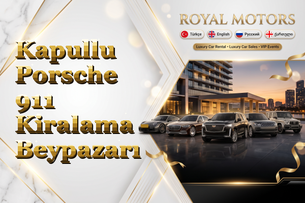 Kapullu Porsche 911 Kiralama - Beypazarı