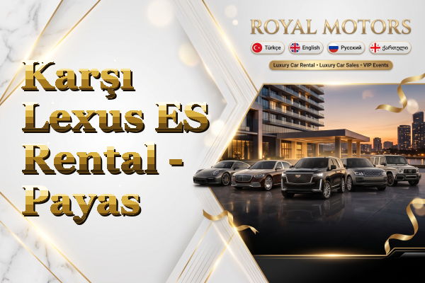 Karşı Lexus ES Rental - Payas