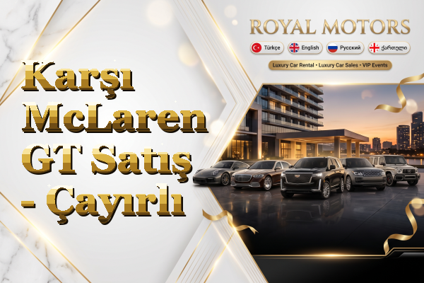 Karşı McLaren GT Satış - Çayırlı
