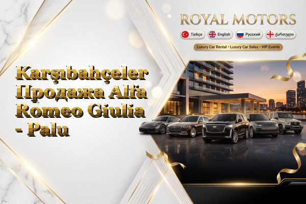 Karşıbahçeler Продажа Alfa Romeo Giulia - Palu