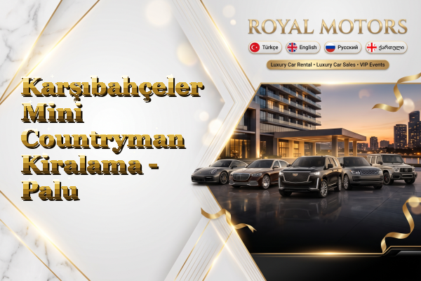 Karşıbahçeler Mini Countryman Kiralama - Palu
