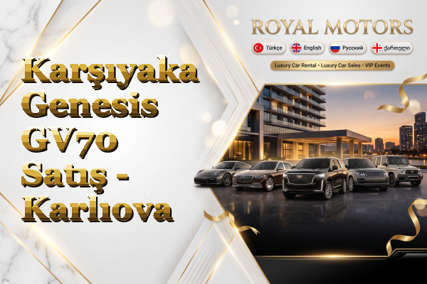 Karşıyaka Genesis GV70 Satış - Karlıova
