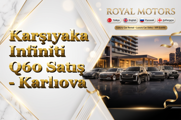 Karşıyaka Infiniti Q60 Satış - Karlıova