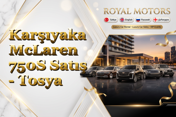 Karşıyaka McLaren 750S Satış - Tosya