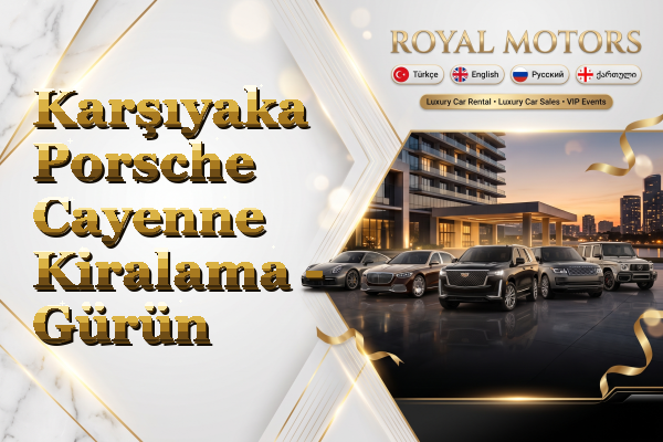 Karşıyaka Porsche Cayenne Kiralama - Gürün