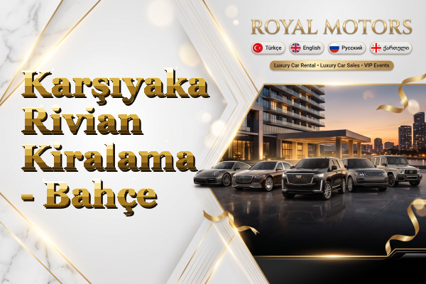 Karşıyaka Rivian Kiralama - Bahçe