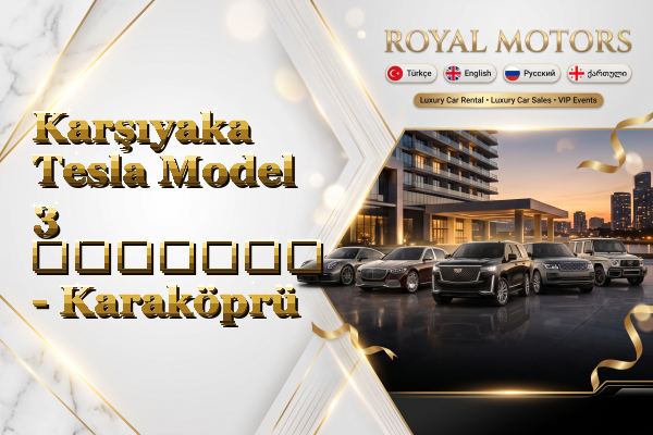 Karşıyaka Tesla Model 3 გაყიდვა - Karaköprü